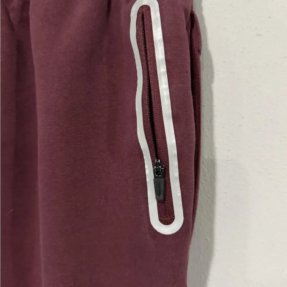 Reebok Men's Burgundy Joggers
